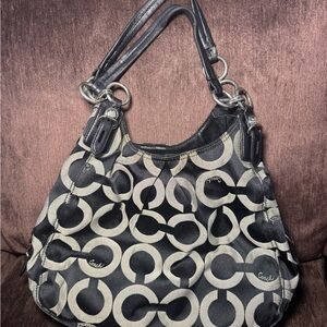 Coach two strap purse